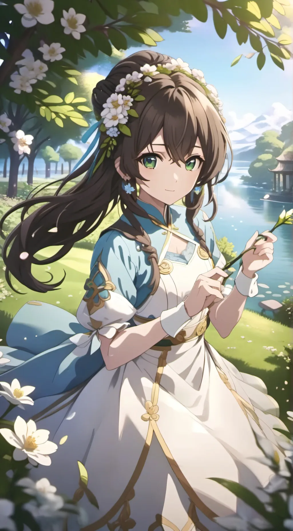 ai character: maddie background