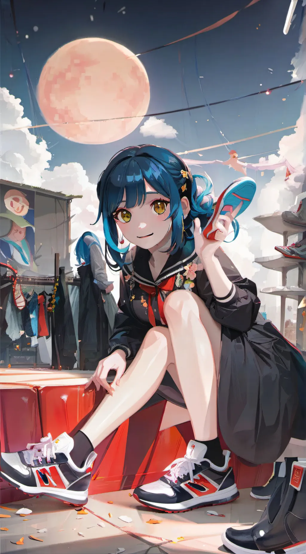 ai character: Stacy background