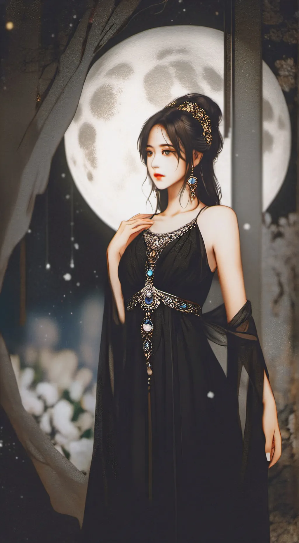 ai character: sarah background