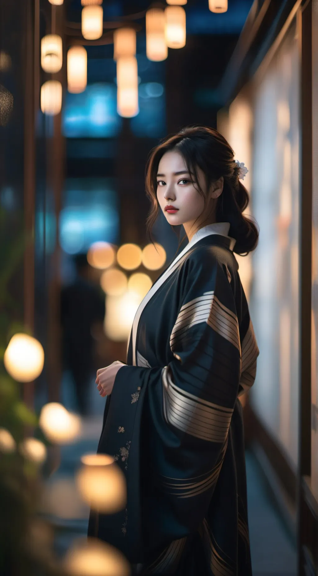 ai character: Serena background