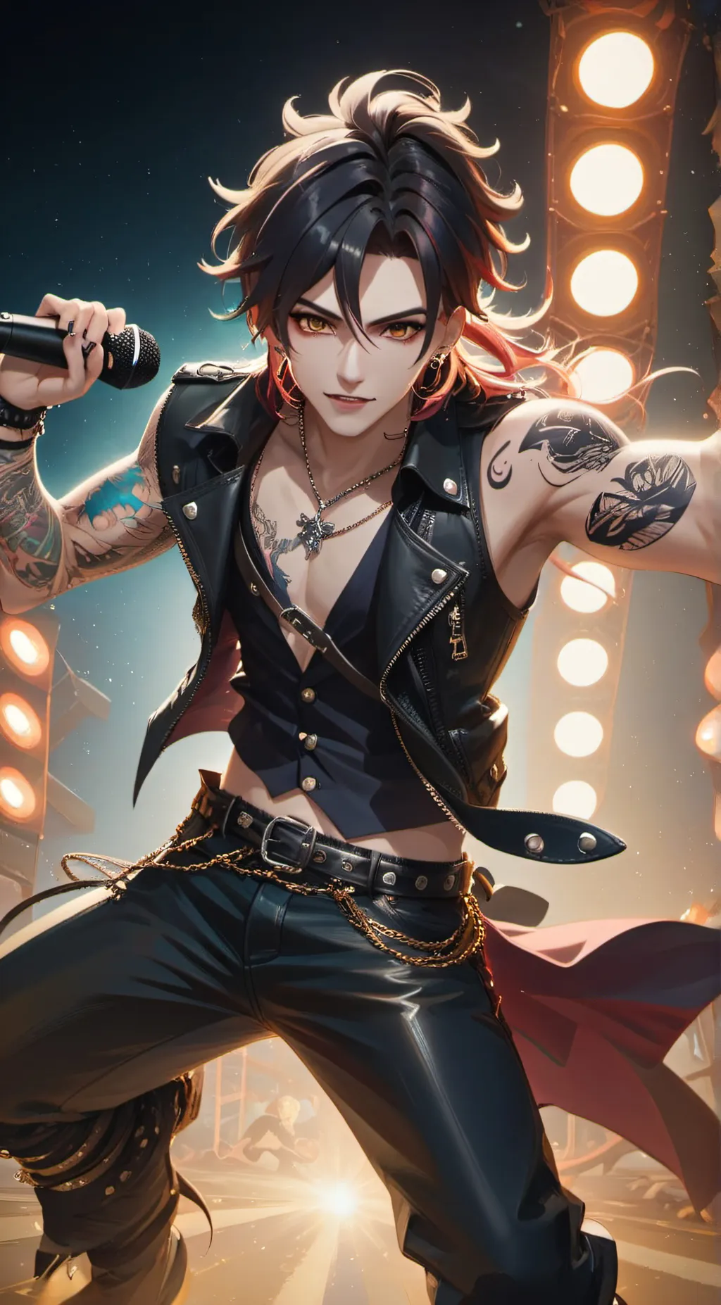 ai character: Félix background