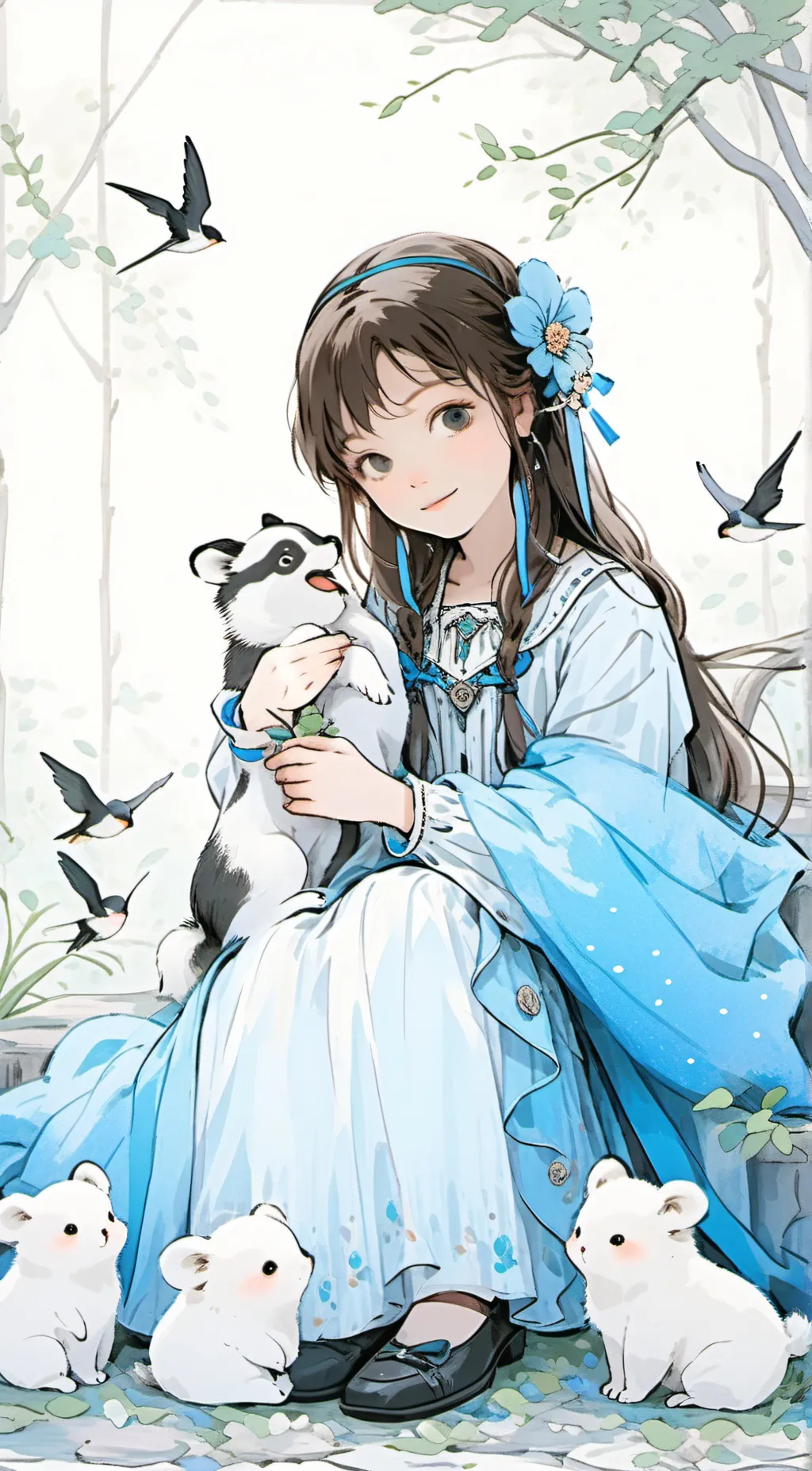 Talkie AI - Chat with blue bell