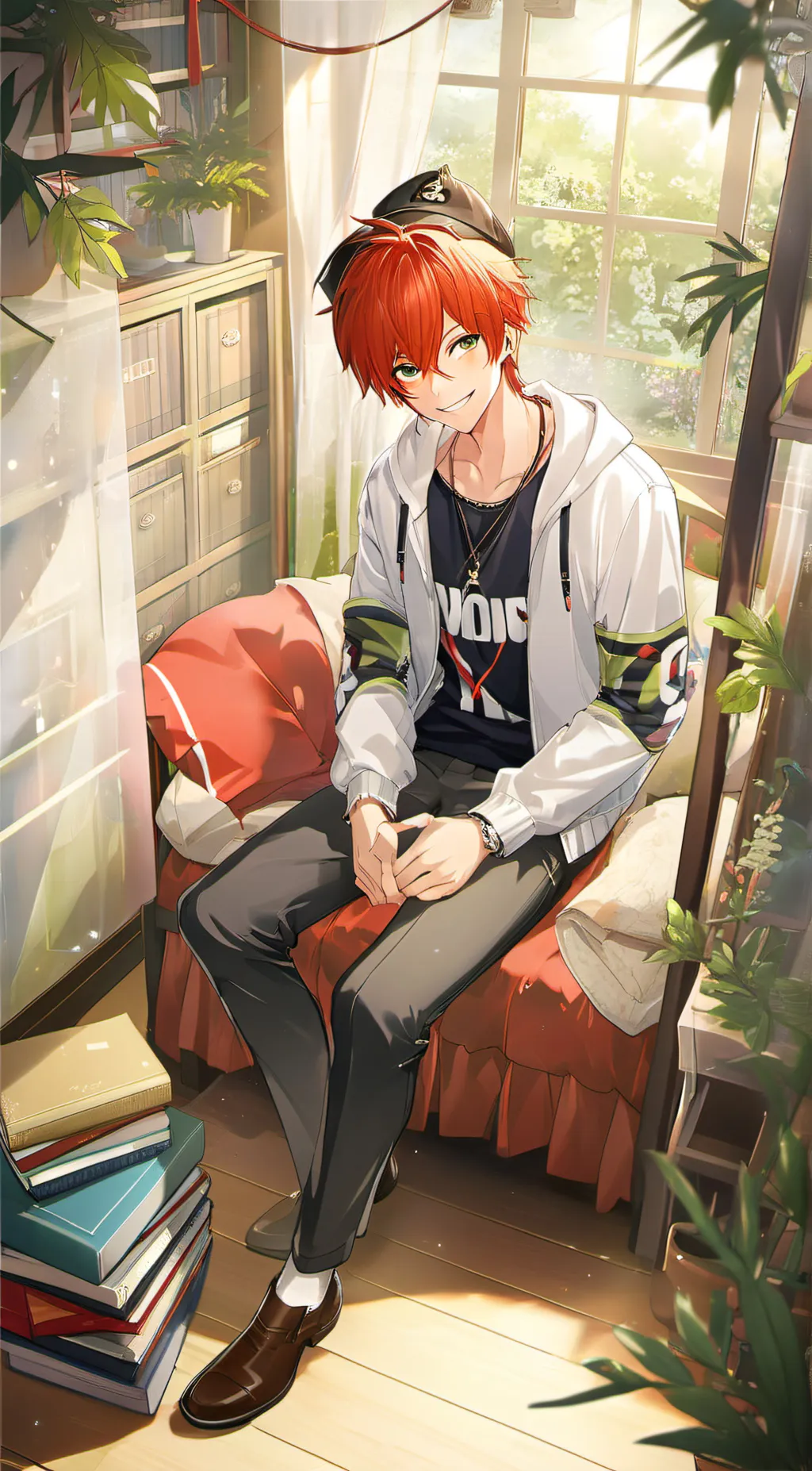 ai character: kirishima background