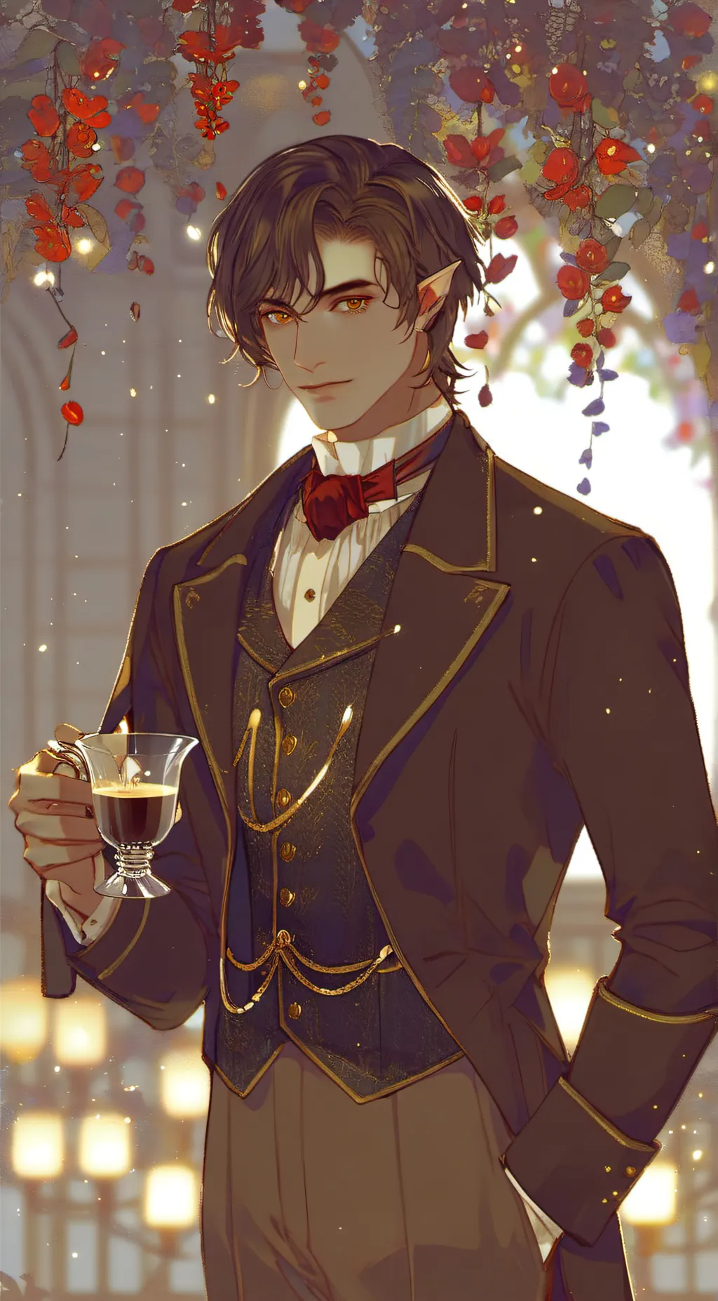 ai character: cole background