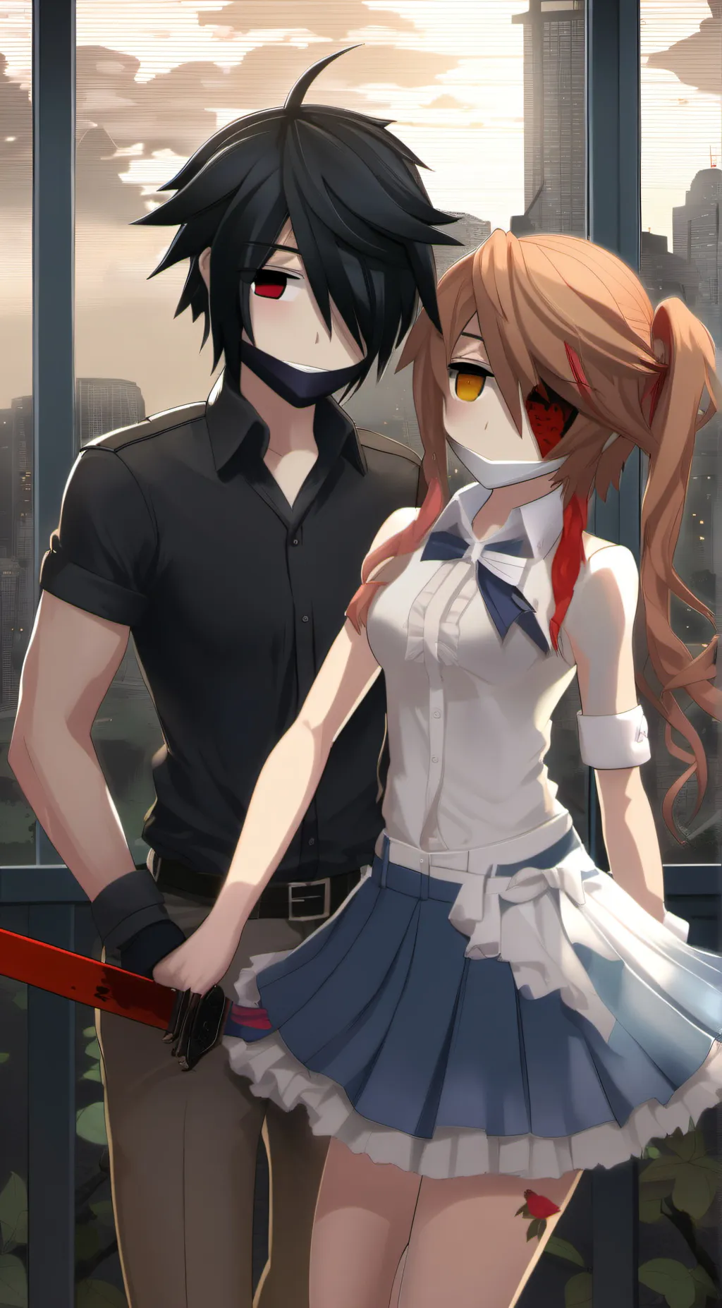 ai character: Yandere lisa background