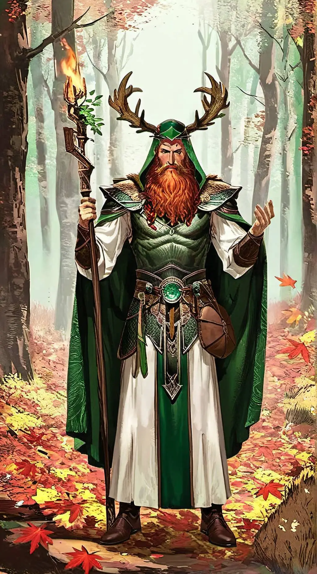 ai character: Cernunnos Cernach background