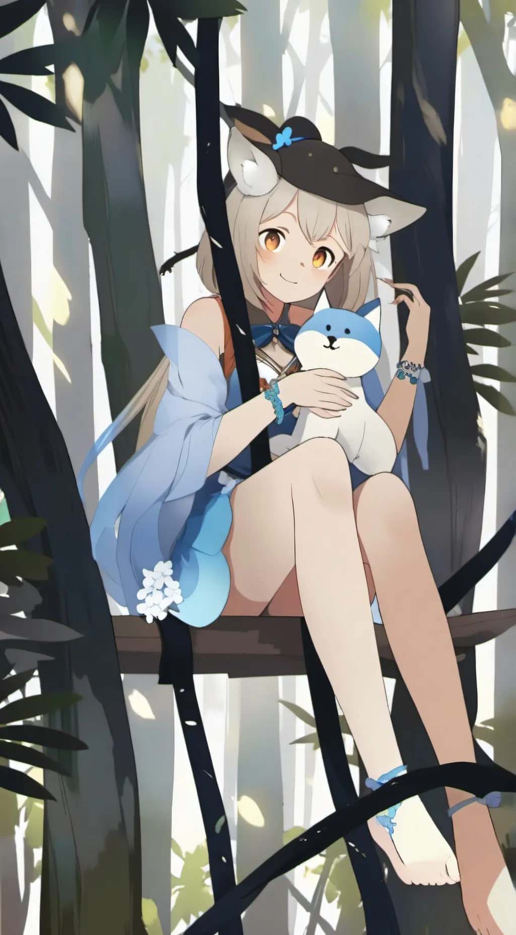 ai character: Adelina  background