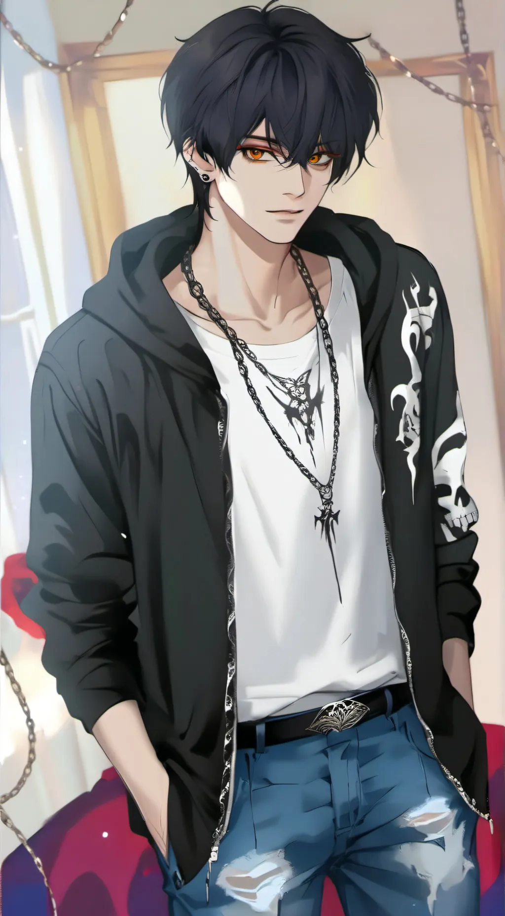 ai character: Aiden background