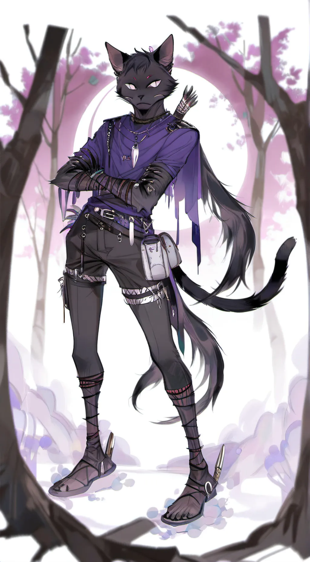 ai character: catnap  background