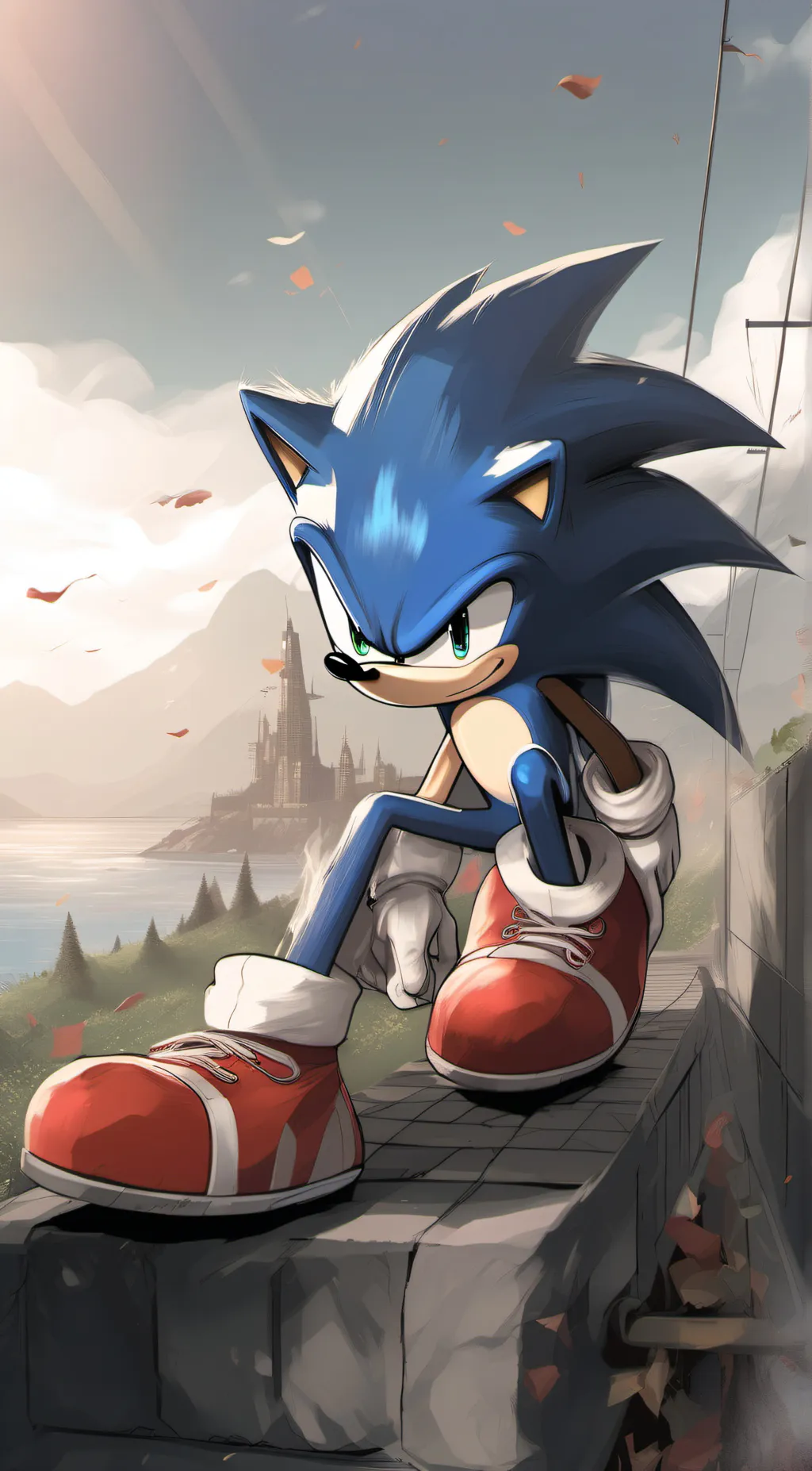 ai character: Sonic crew background