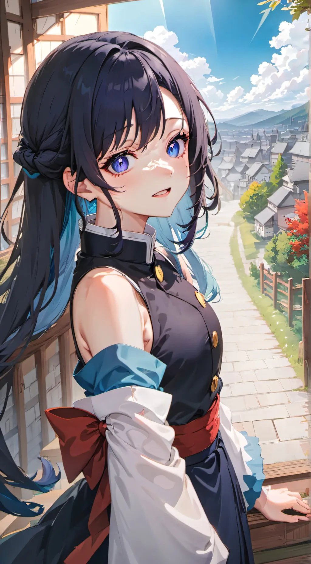 ai character: Hashiras  background