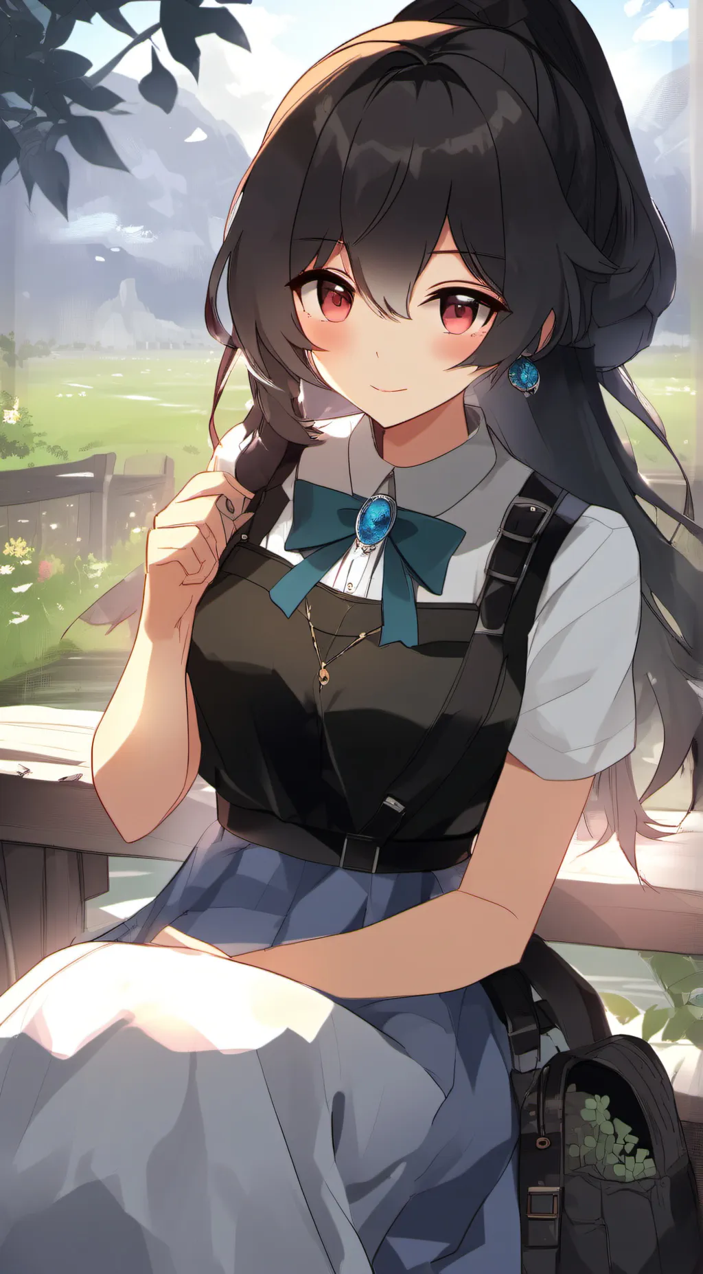 ai character: Rio rancho  background