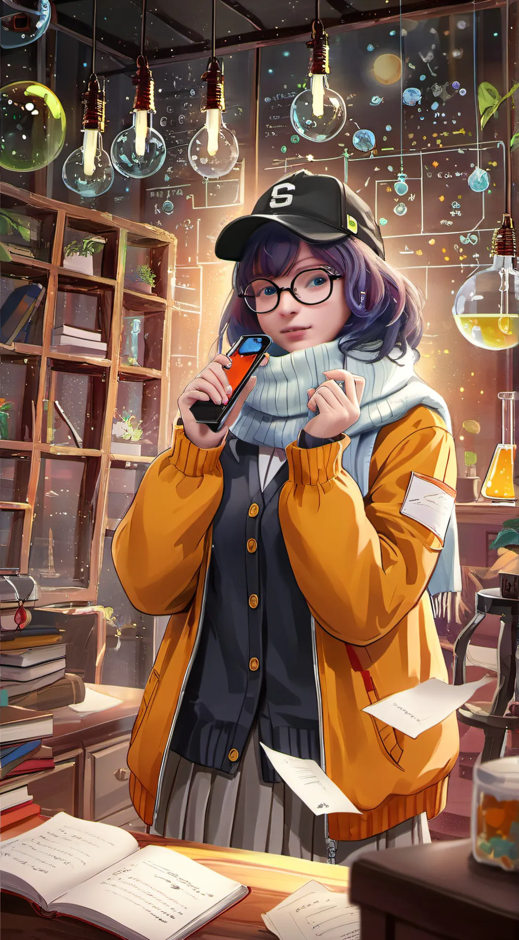 Talkie AI - Chat with Nerdy Emma