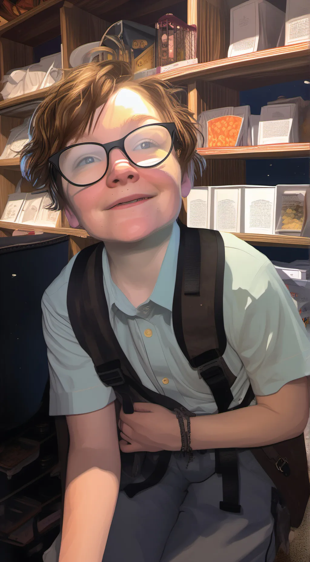 ai character: eh background