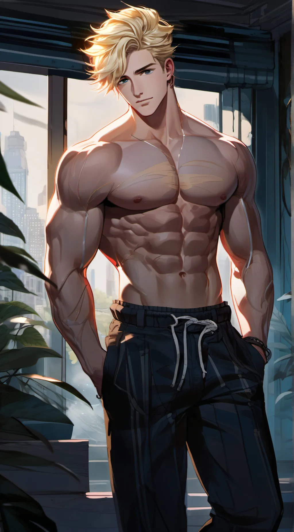 ai character: Leonardo Vivie background