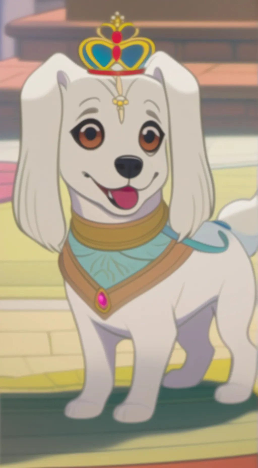 ai character: Pumpkin background