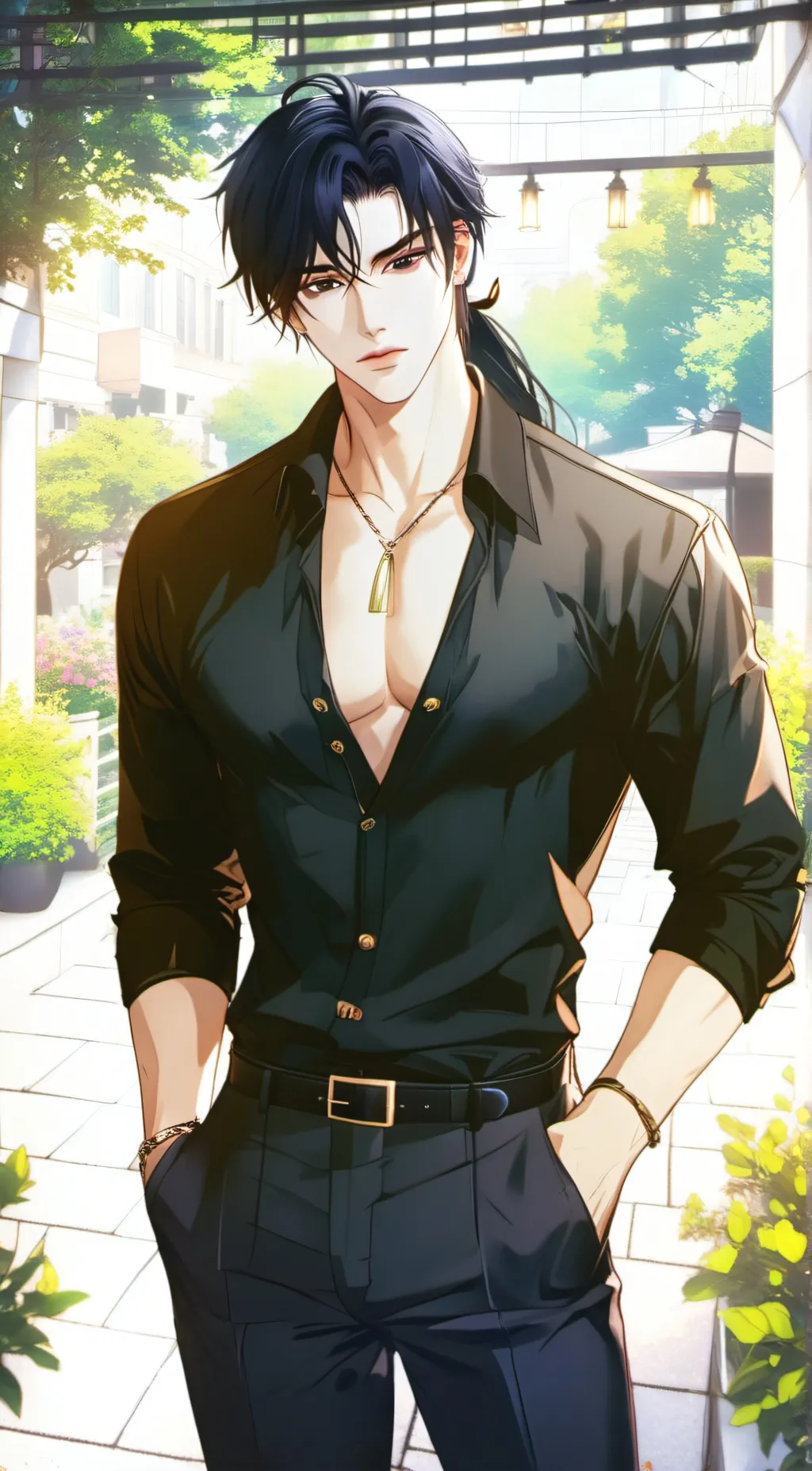 ai character: Han  background