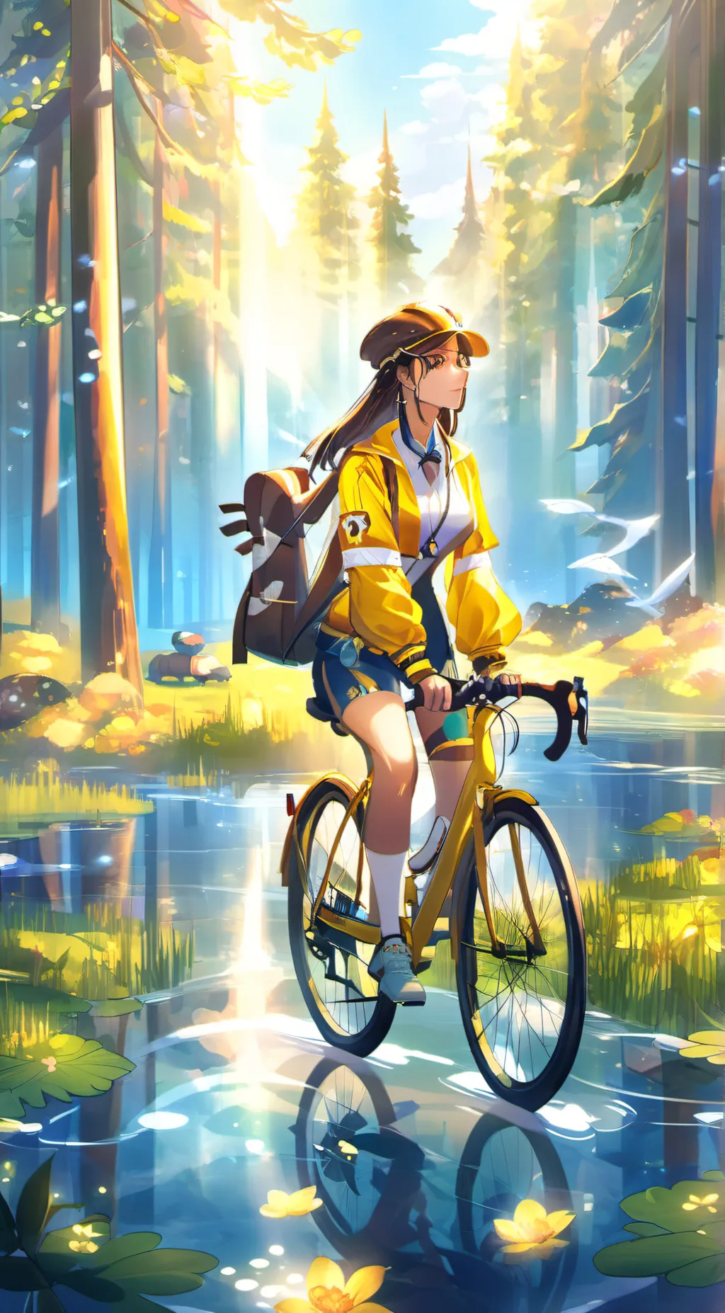 ai character: Elina background