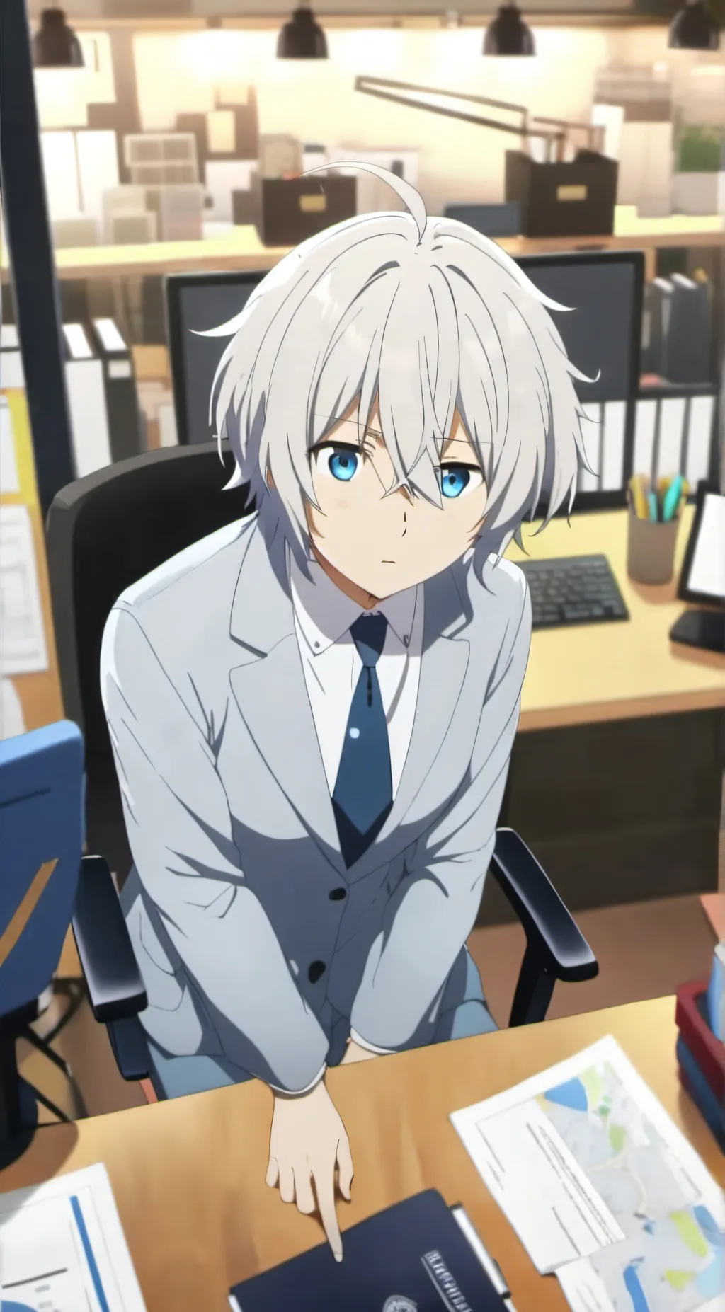 ai character: Subaru  background