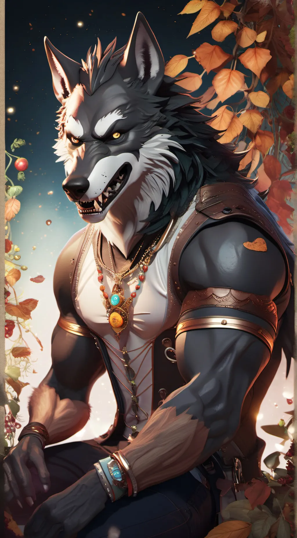 ai character: Max background