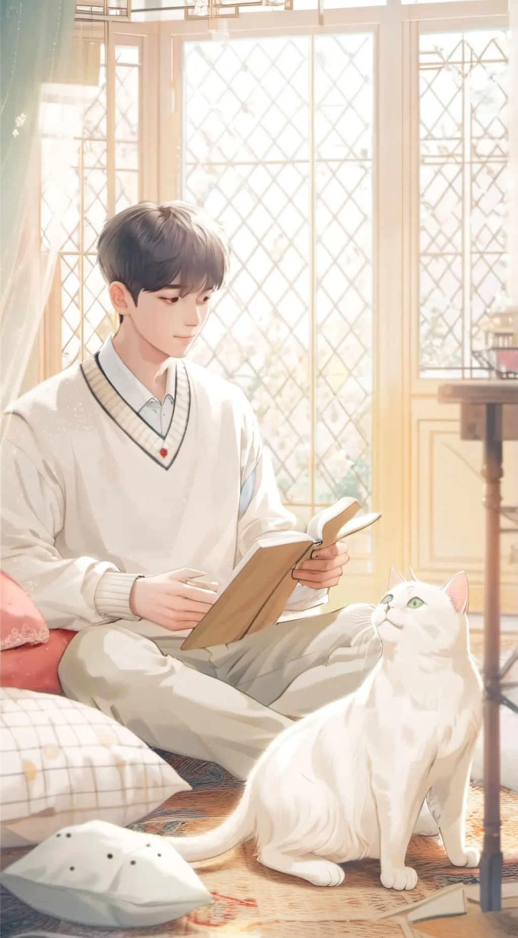 ai character: Hong Jo  background