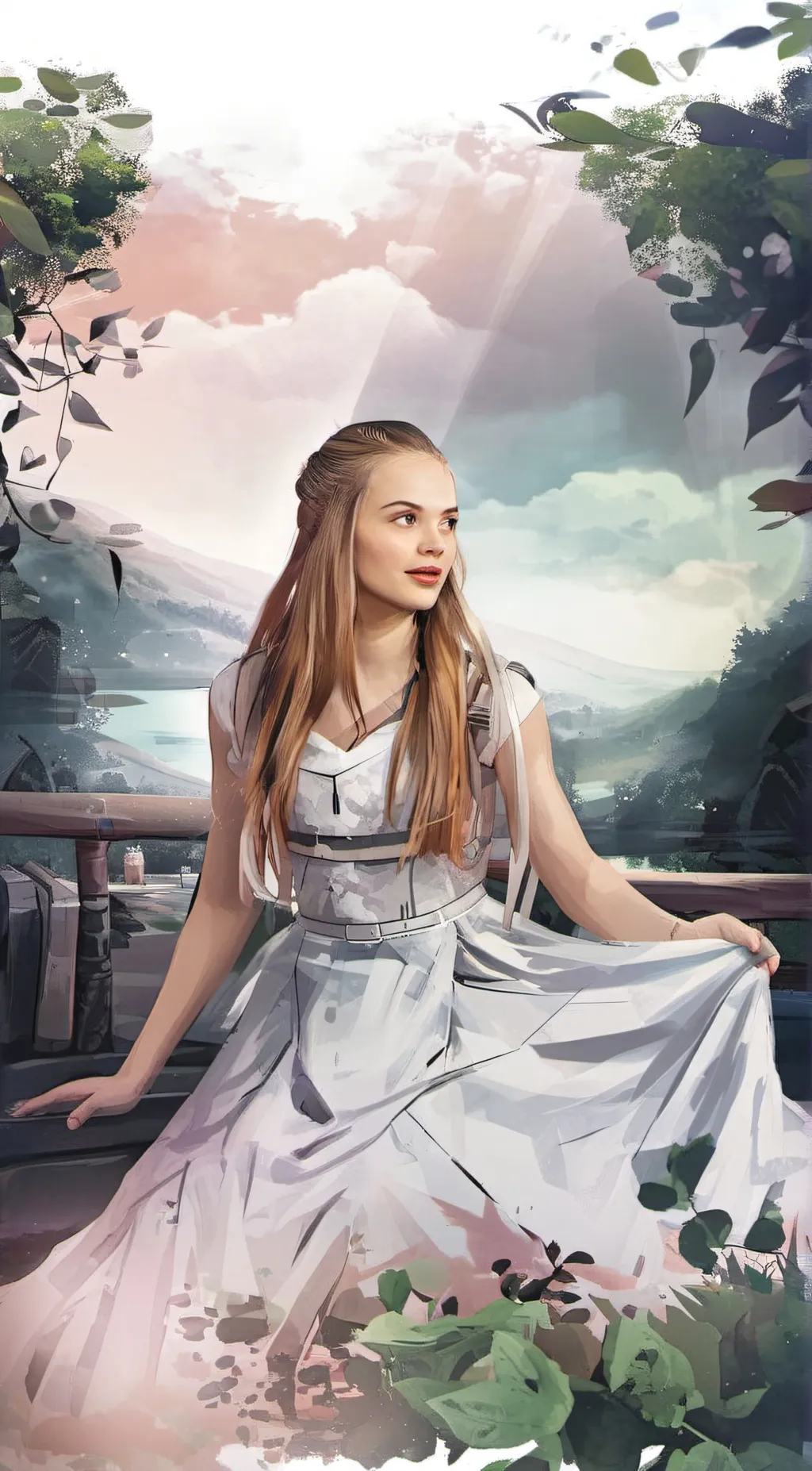 ai character: Carly Chapman  background