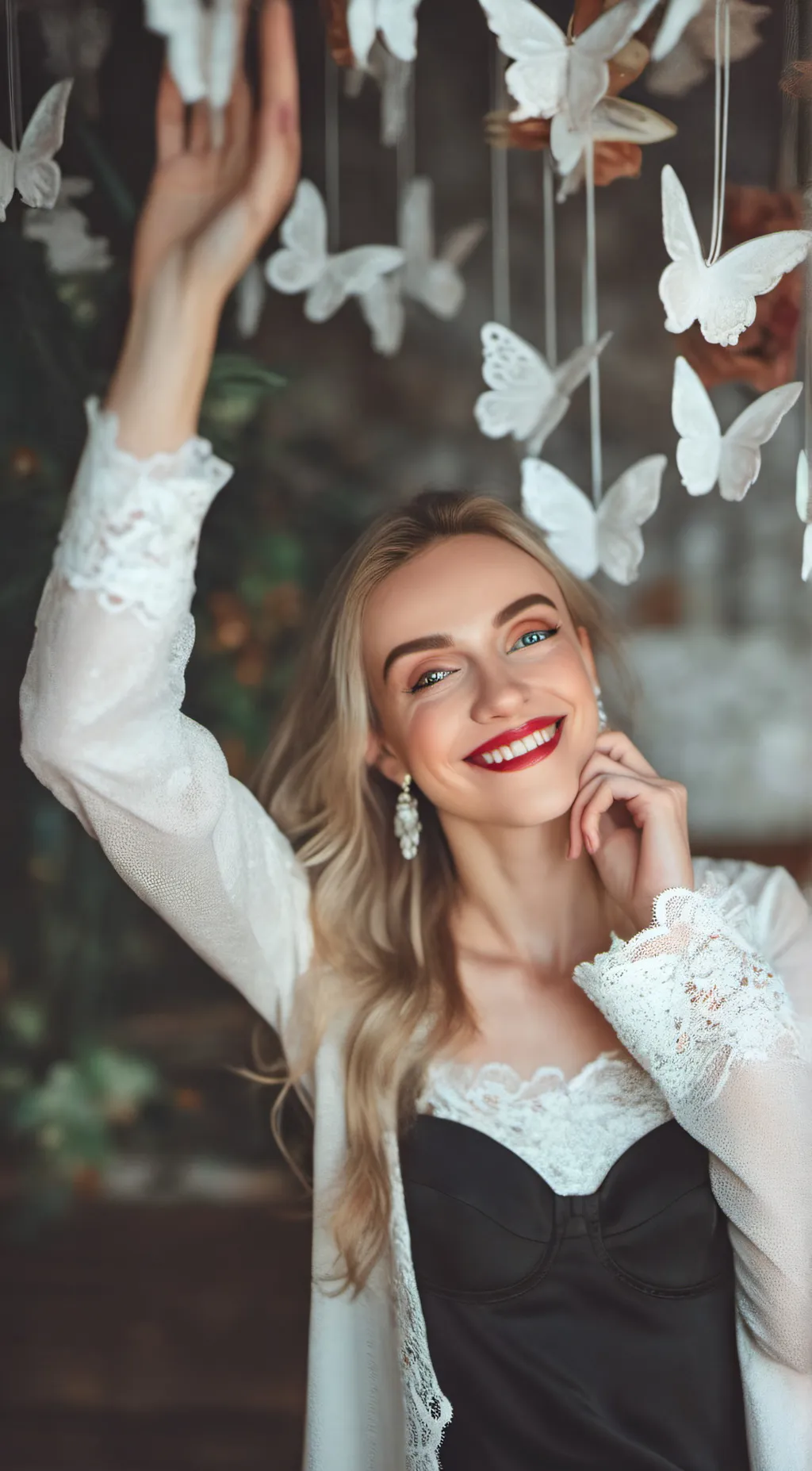 ai character: lea background