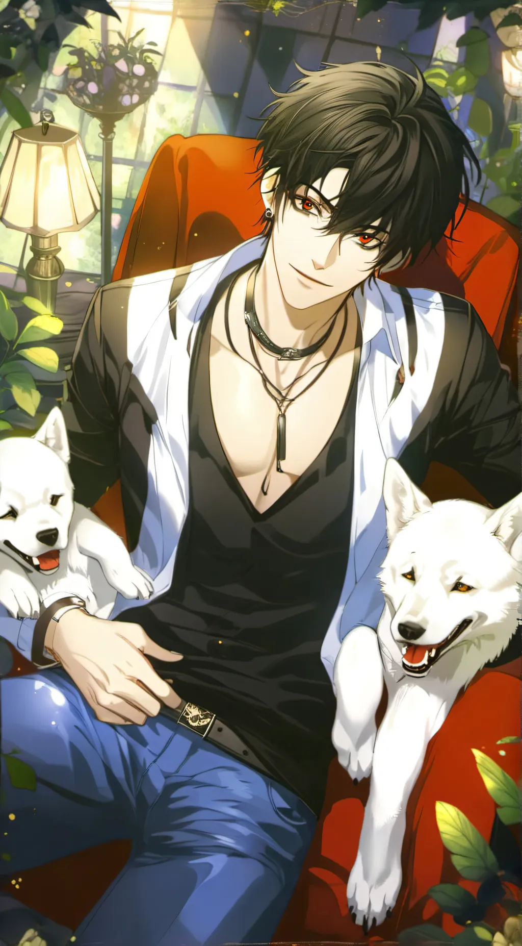 ai character: Victor  background