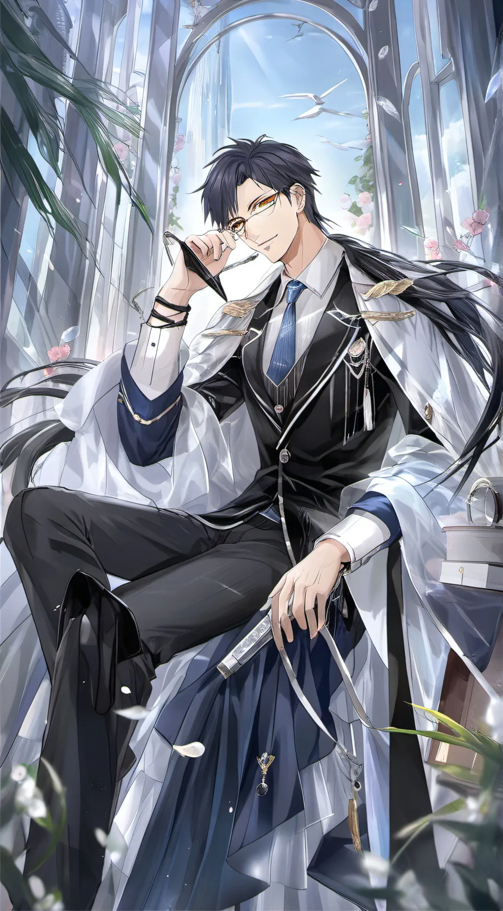 ai character: Trafalgar Law background