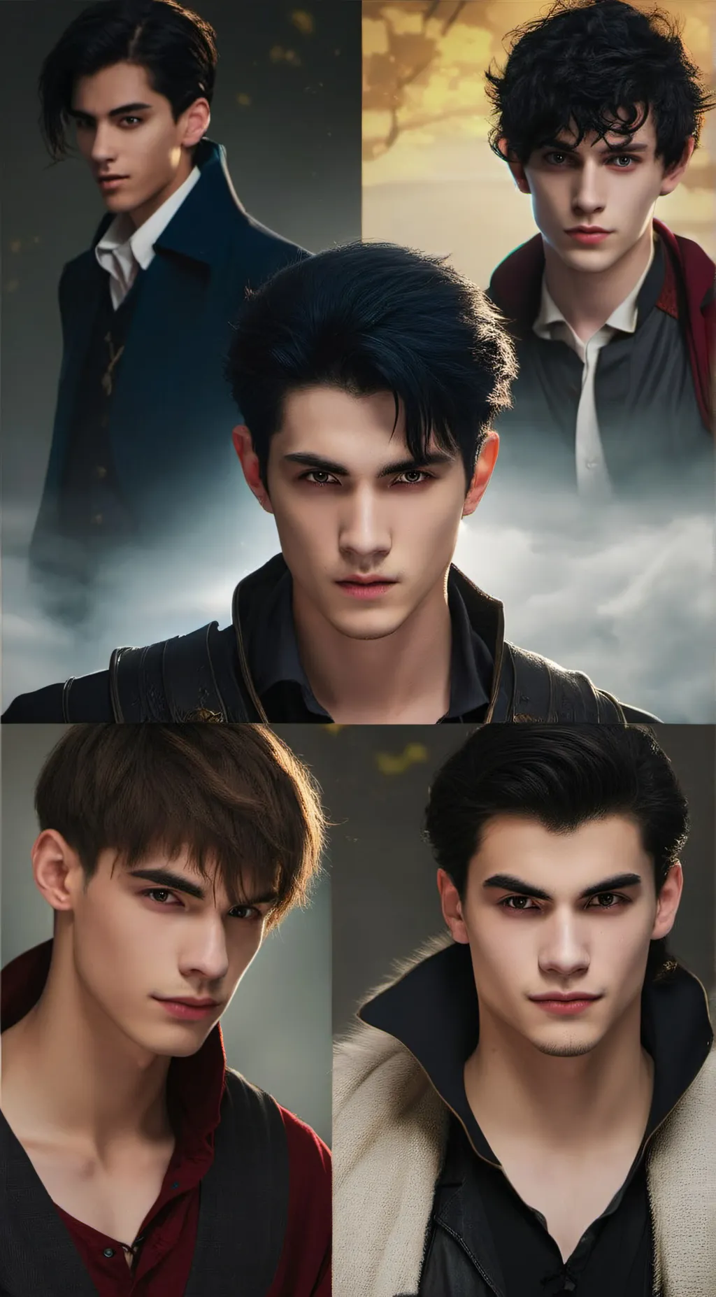 ai character: mysterious guys background