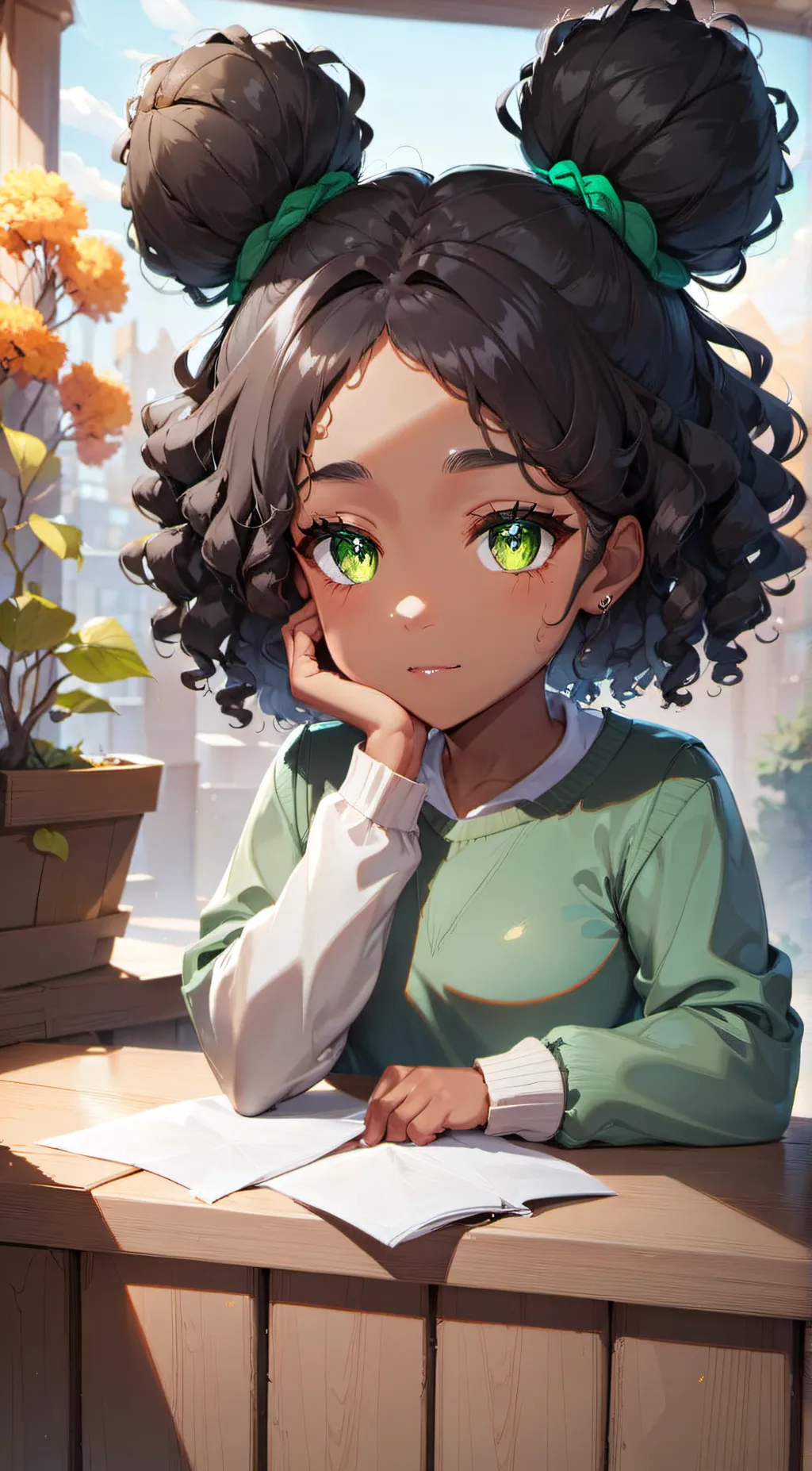 ai character: Sally background