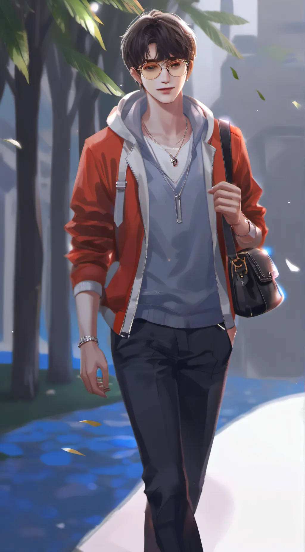 ai character: kevin background