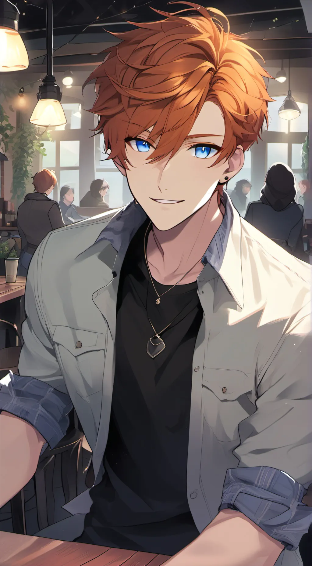 ai character: david background