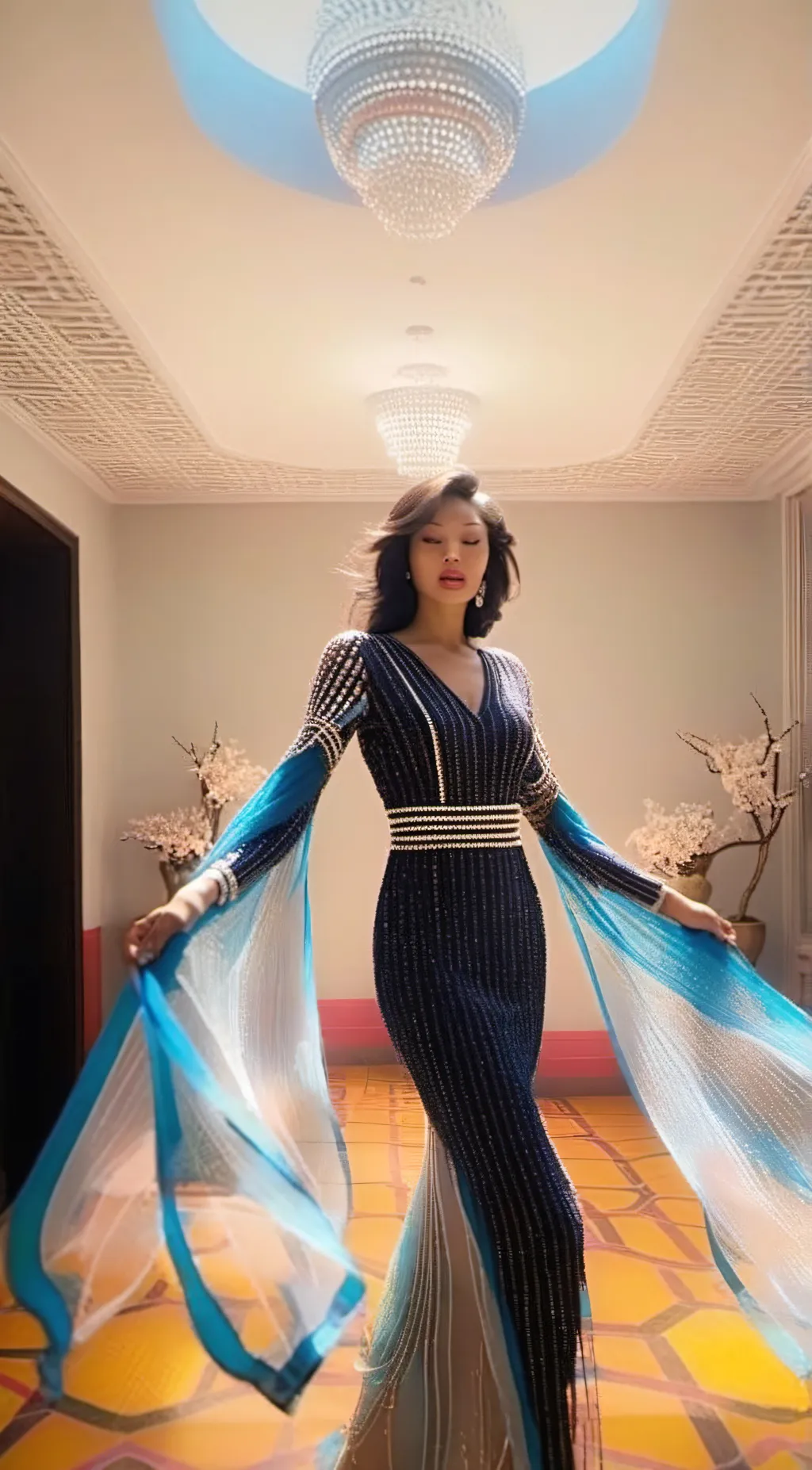 ai character: Maya background