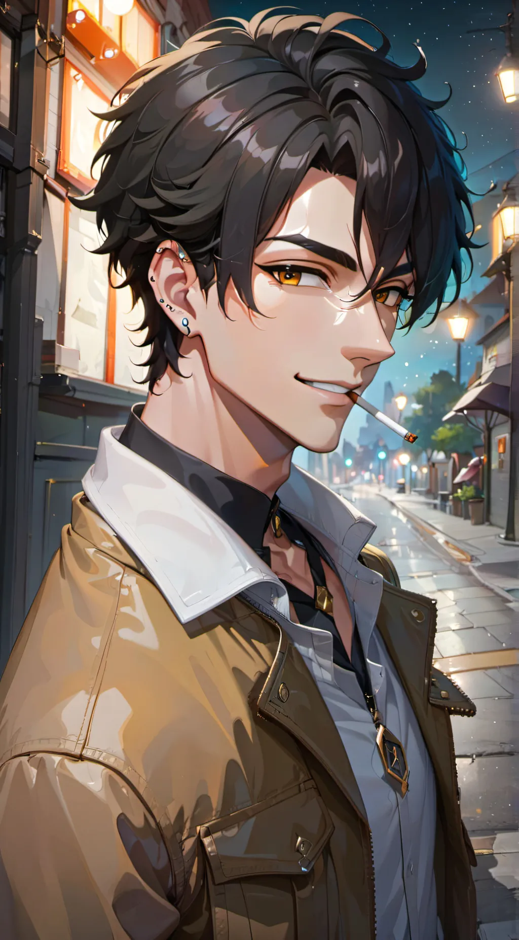 ai character: Ari 🩶💰 background