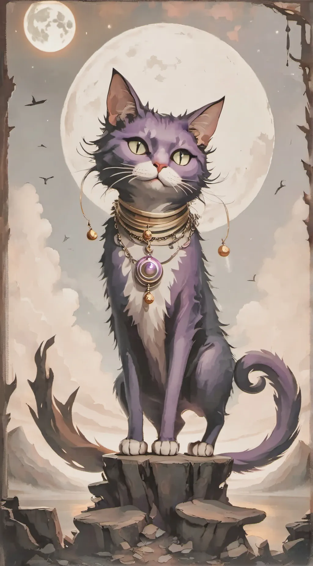 ai character: SmilingcrittersV2! background