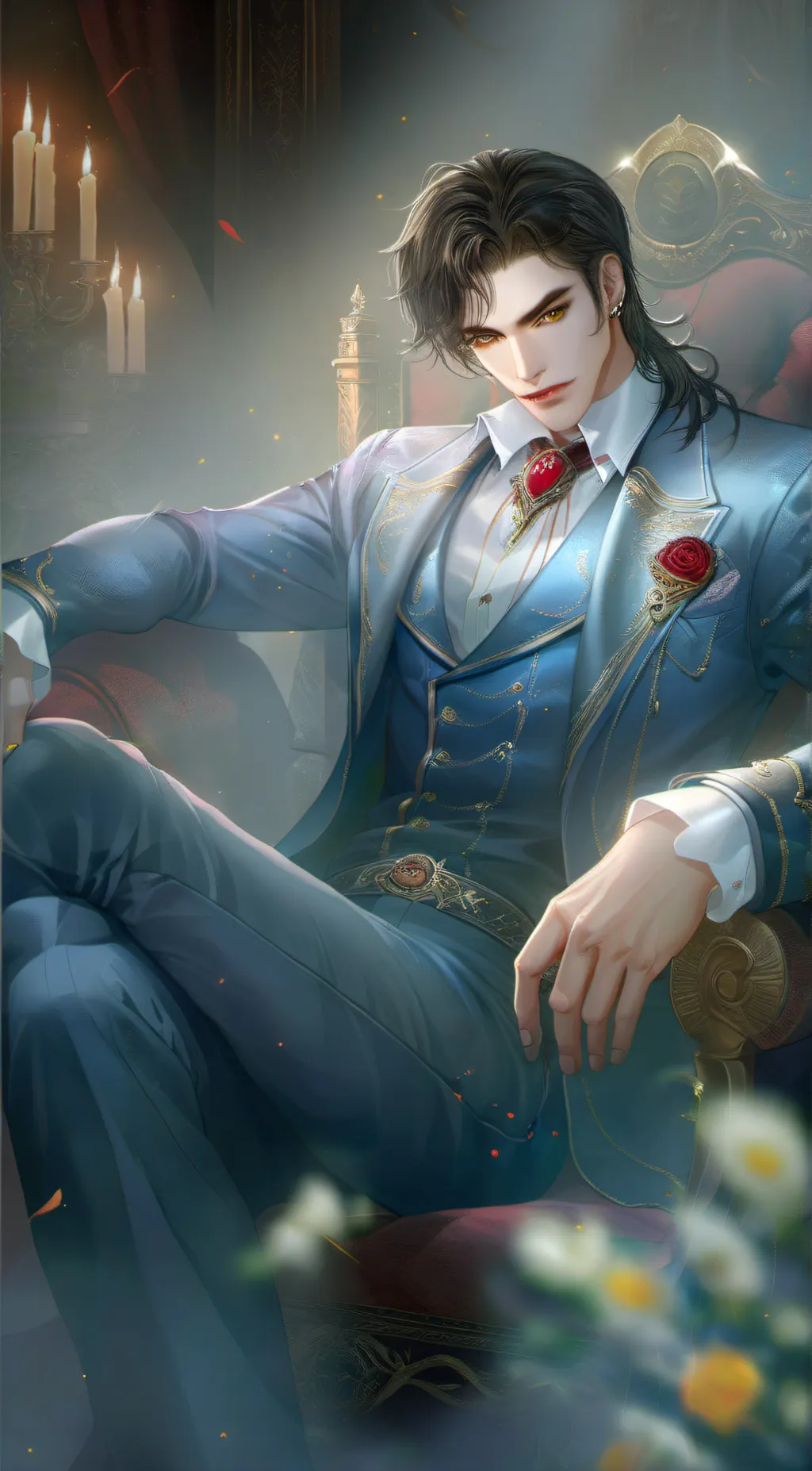 ai character: Lucifer background