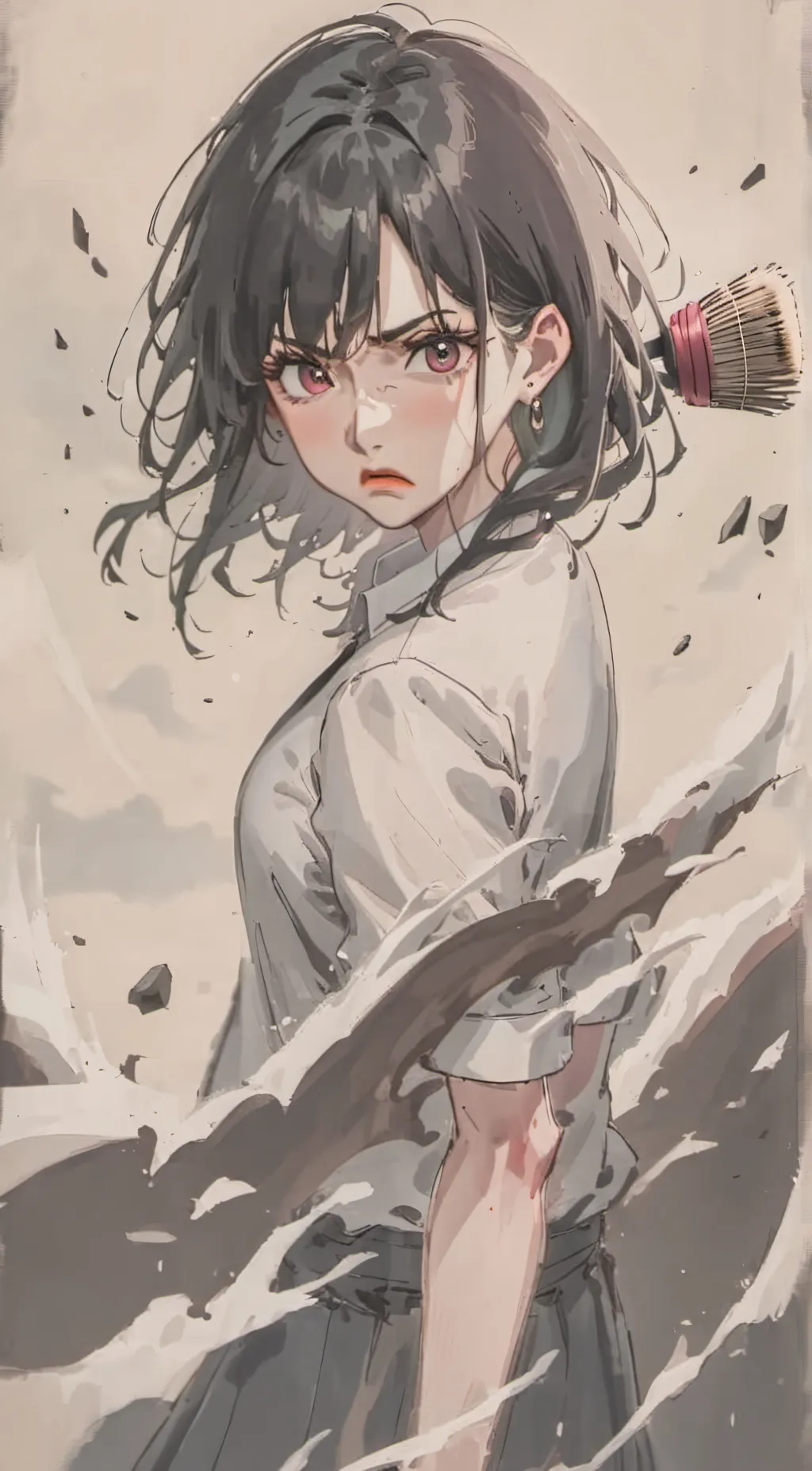 ai character: Asian mother background