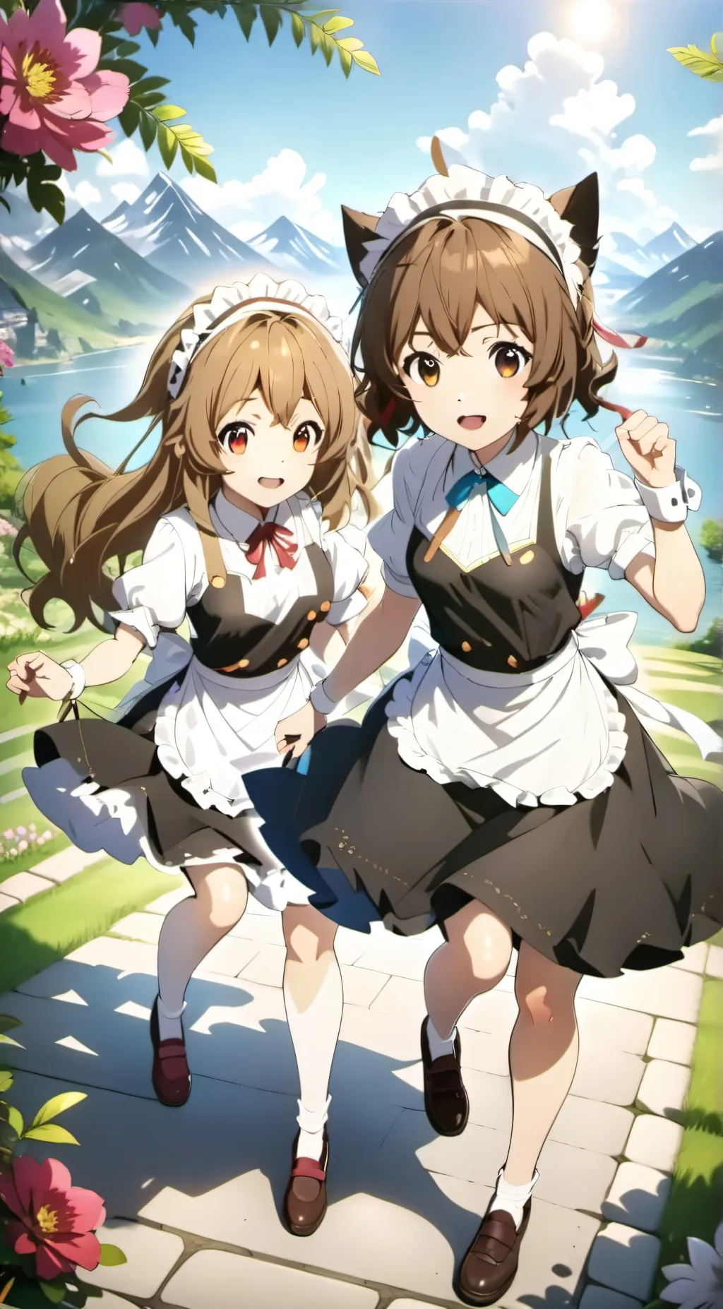 ai character: Alice & Lily background
