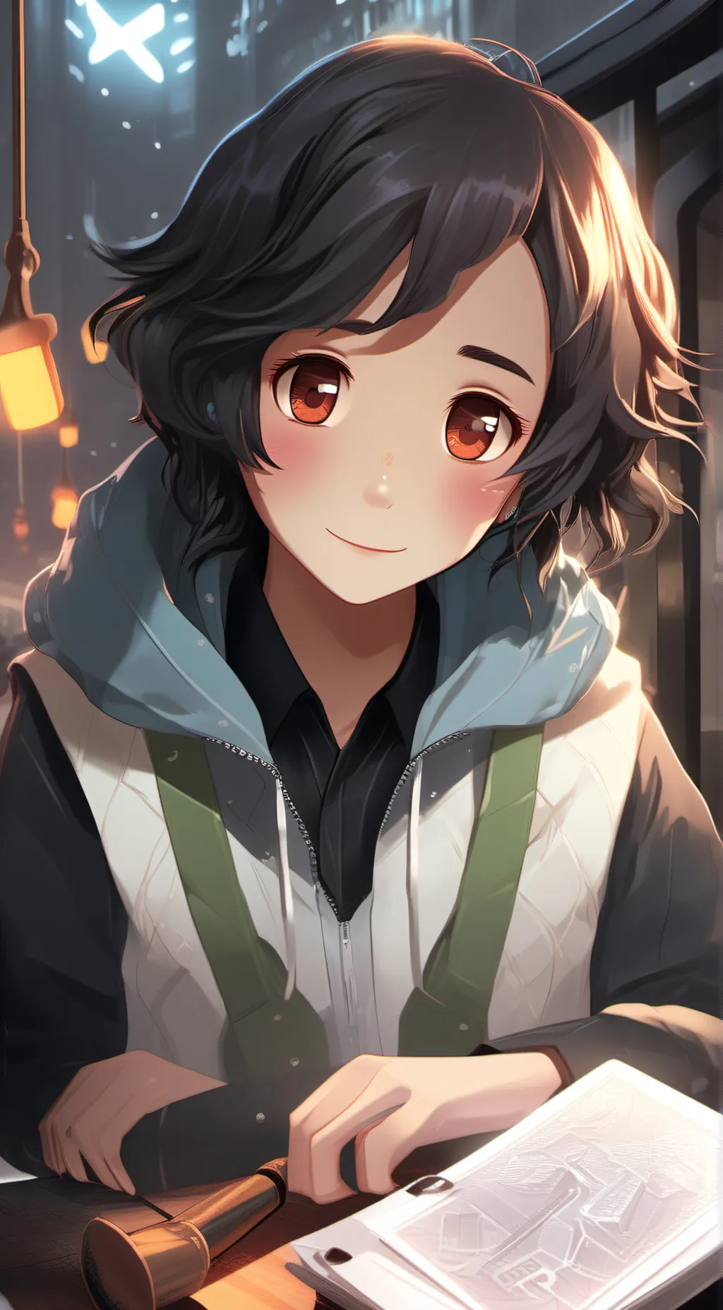 ai character: test ai background