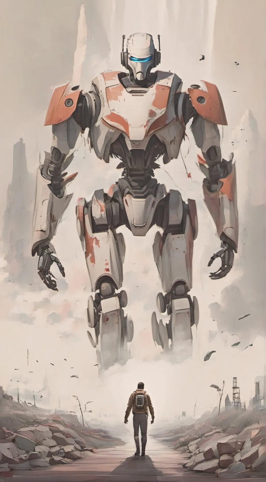 ai character: Max background