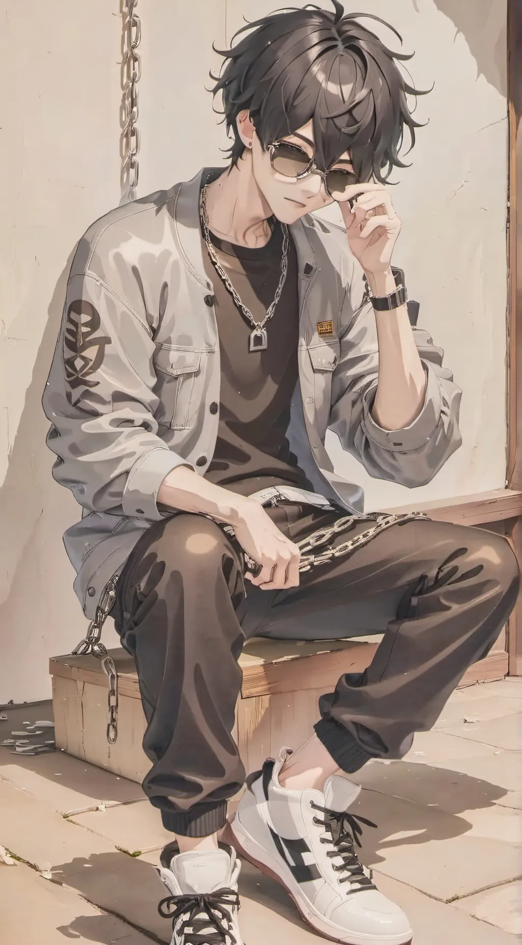 ai character: Kingston. background