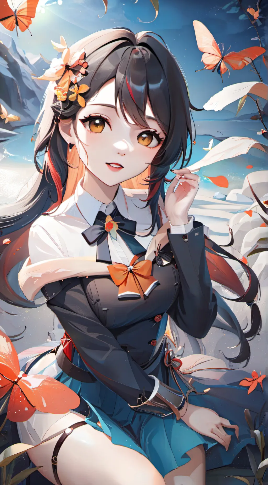 ai character: hope background