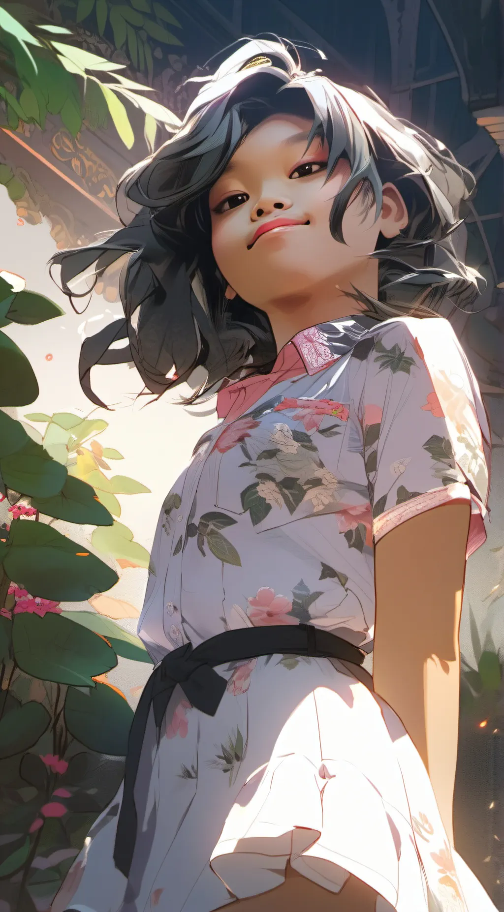 ai character: aisha  background