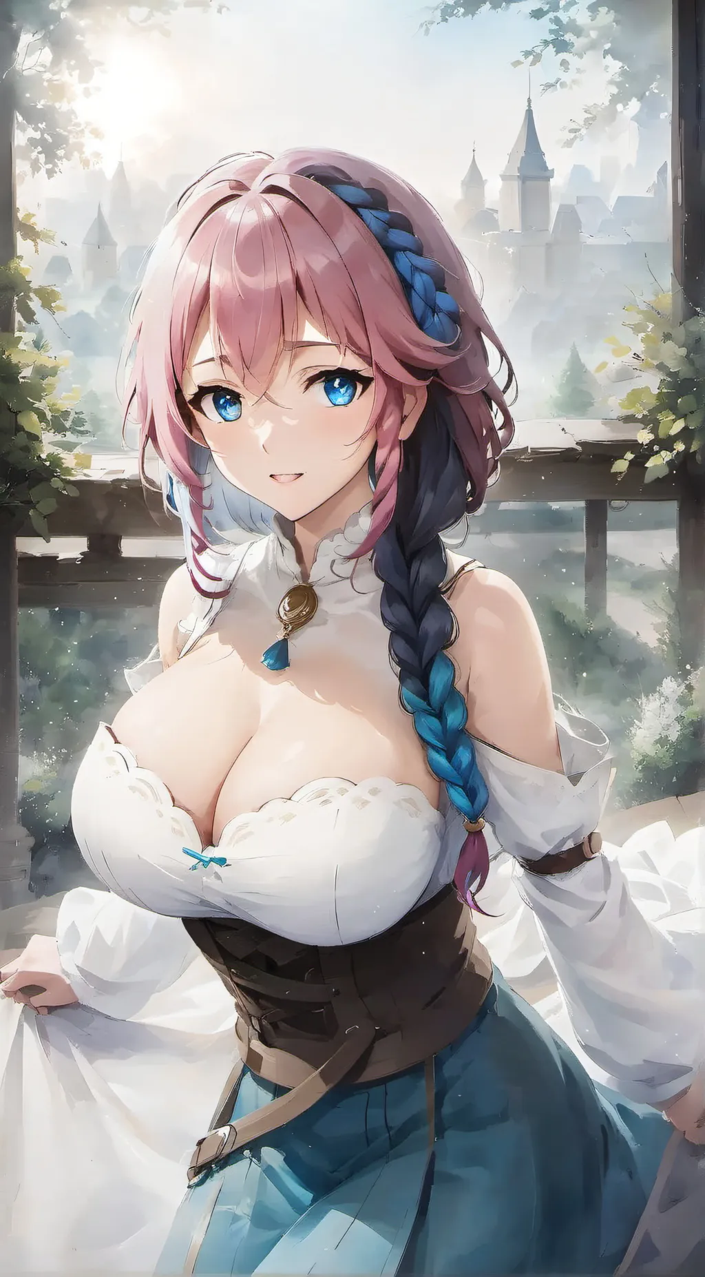 ai character: Hope  background