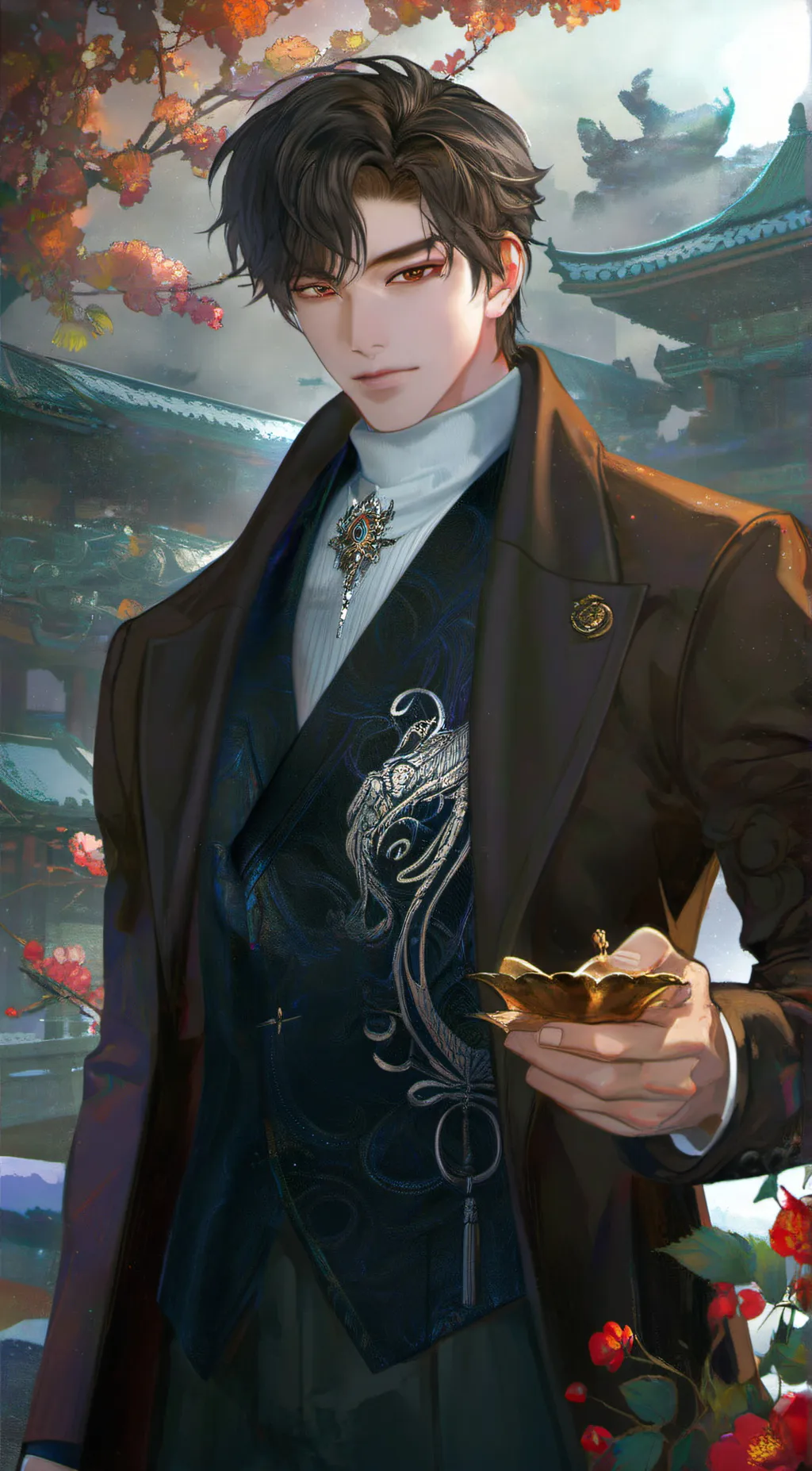 ai character: Shin background