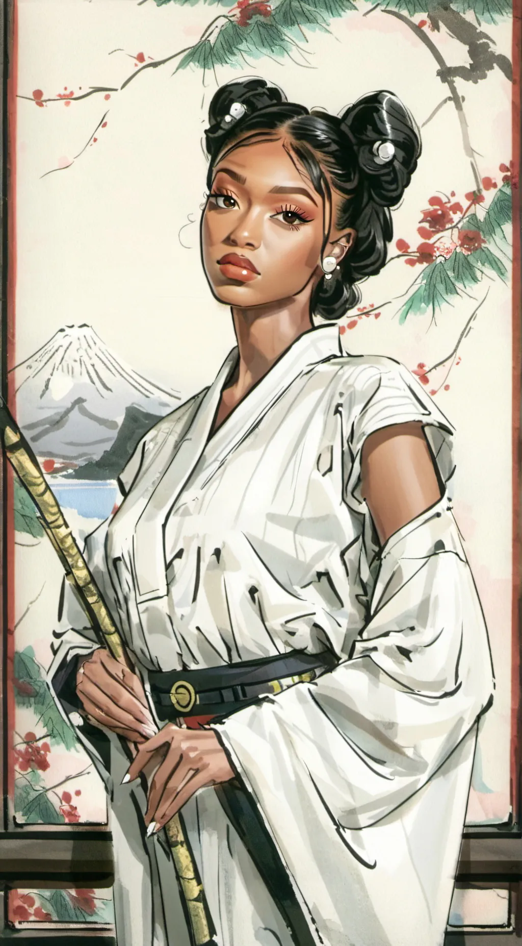 ai character: NAKI’MA background