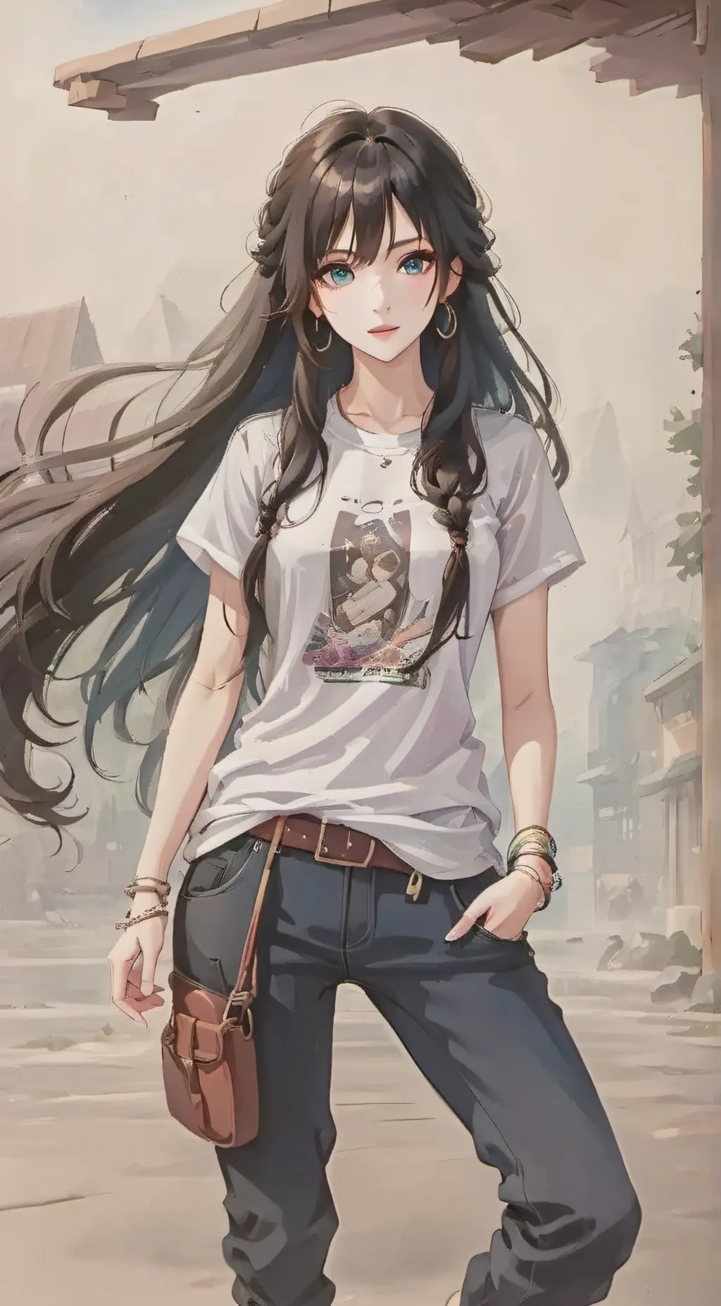 ai character: Daphne background