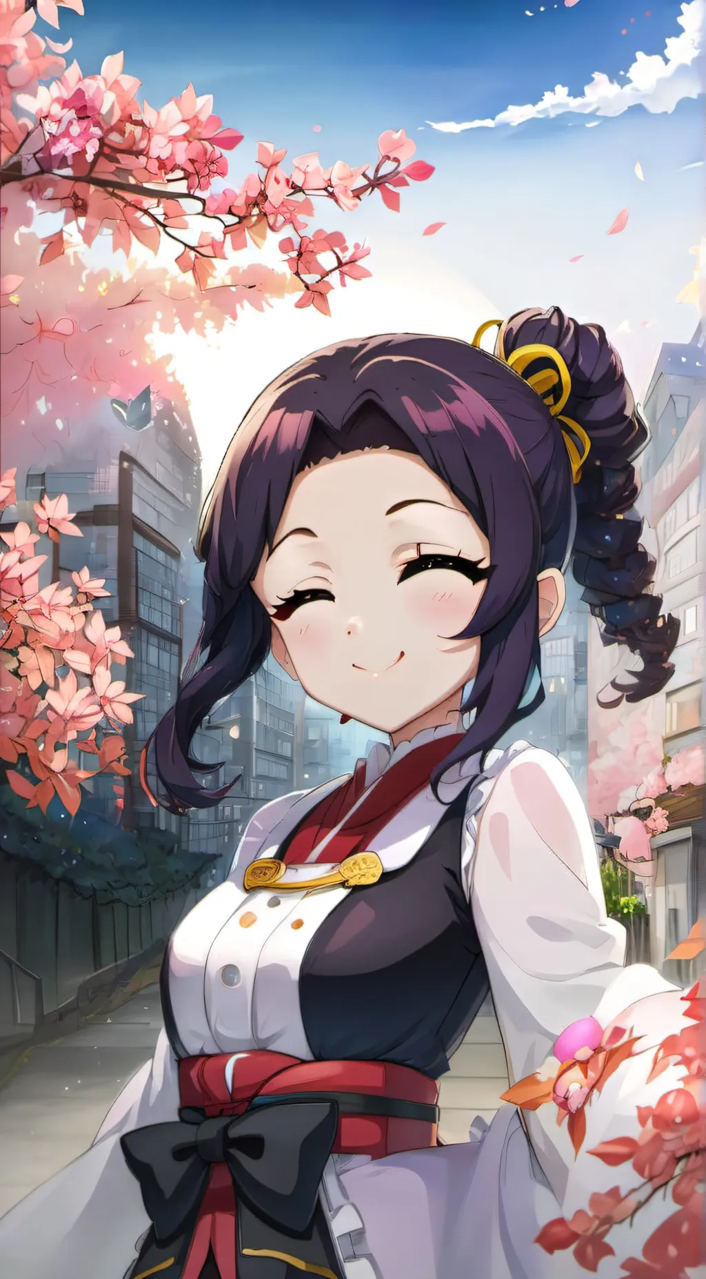 ai character: Shinobu kocho 🦋 background