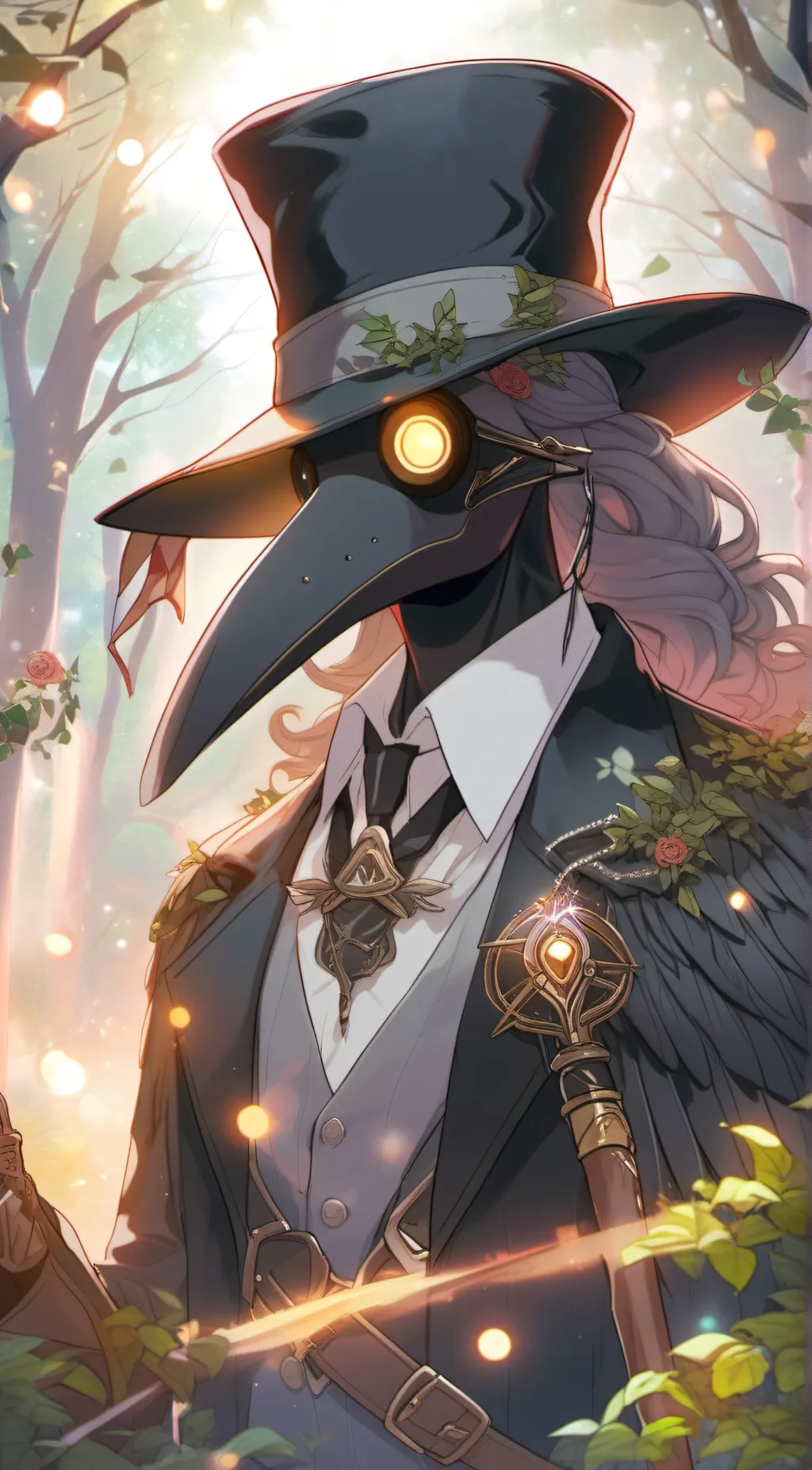 ai character: Nevermore background